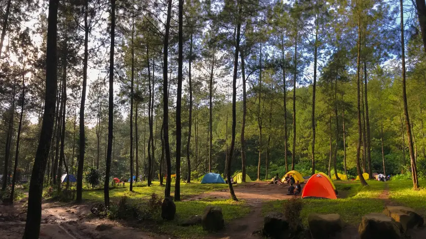 tempat camping di Malang